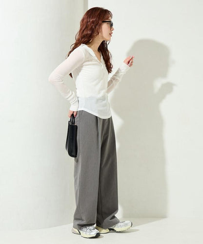 シアーテレコフーディーボタンロンTEE【限定展開】