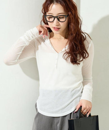 シアーテレコフーディーボタンロンTEE【限定展開】