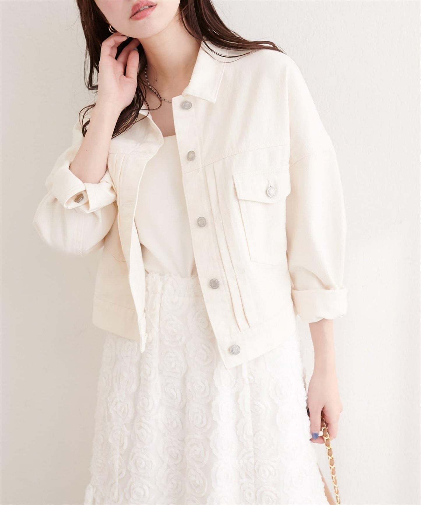 袖レース付きGジャン