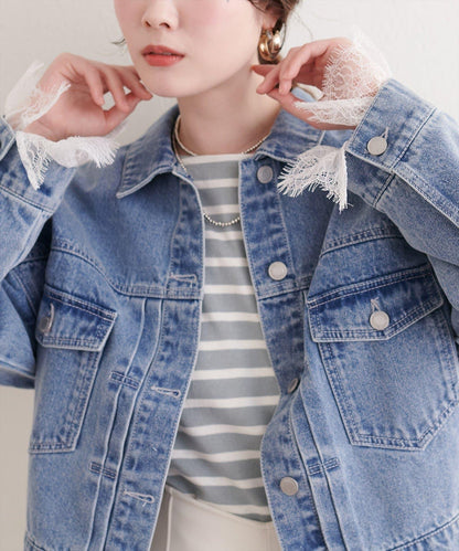 袖レース付きGジャン