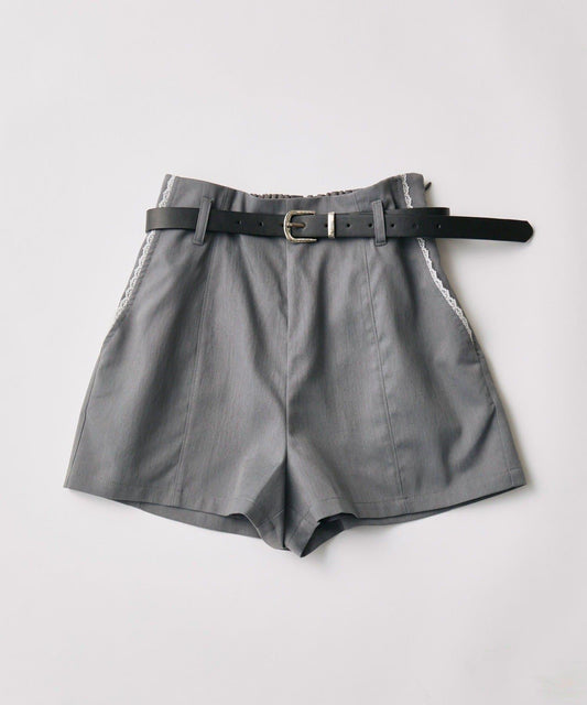 腰帶設計短褲