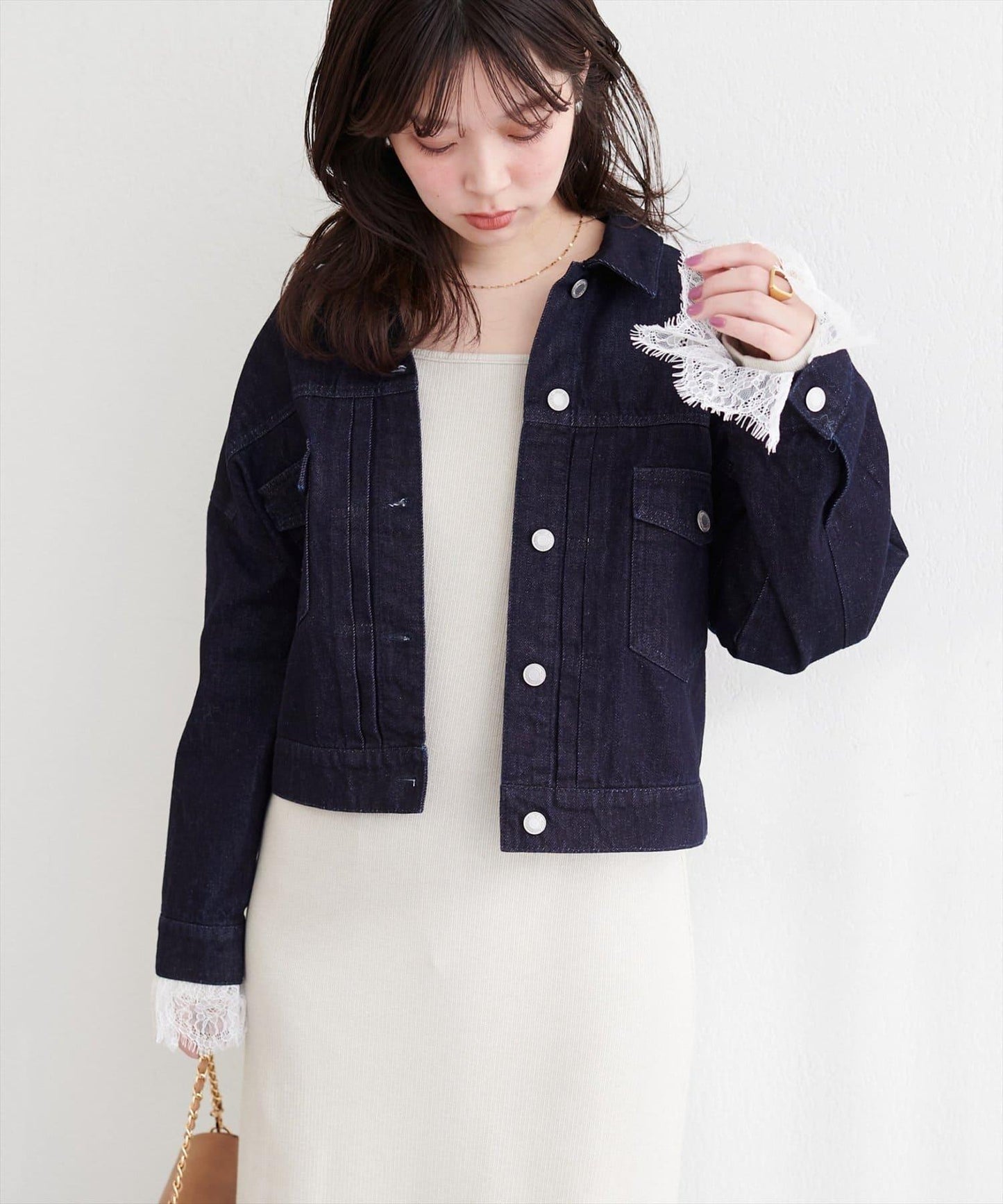 袖レース付きGジャン