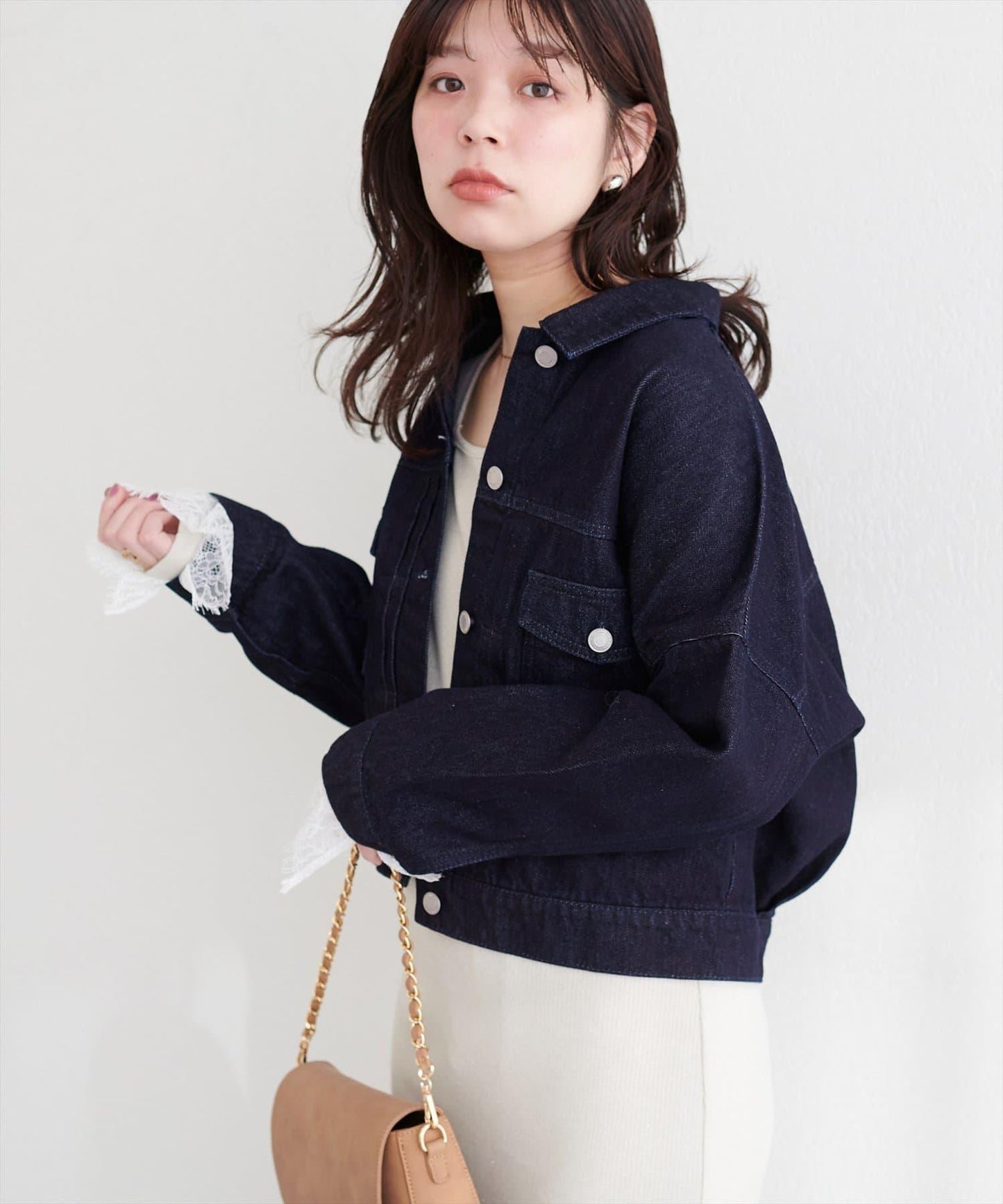 袖レース付きGジャン