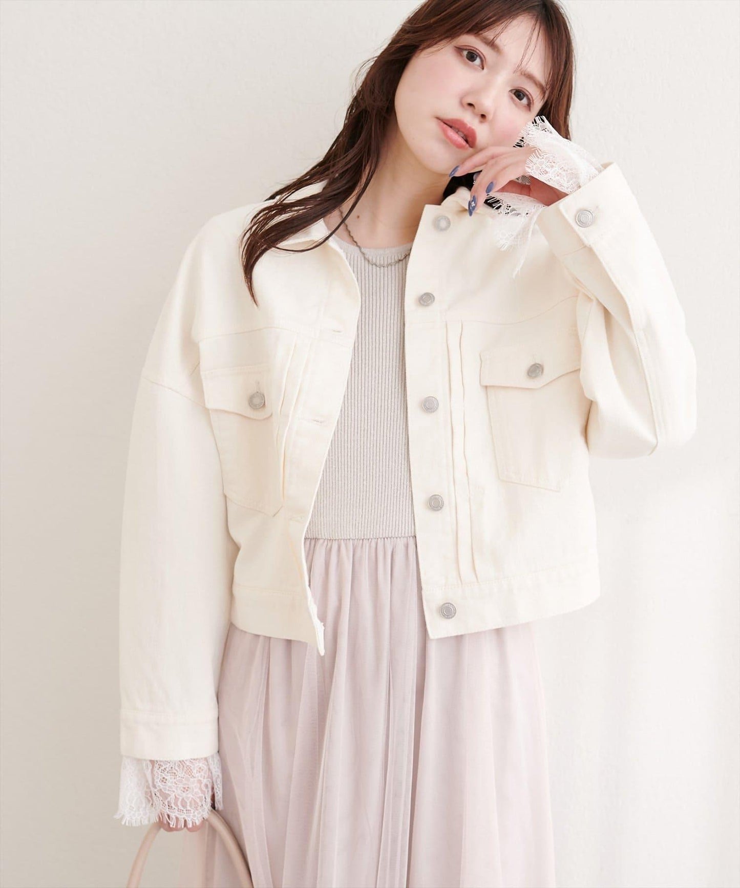 袖レース付きGジャン