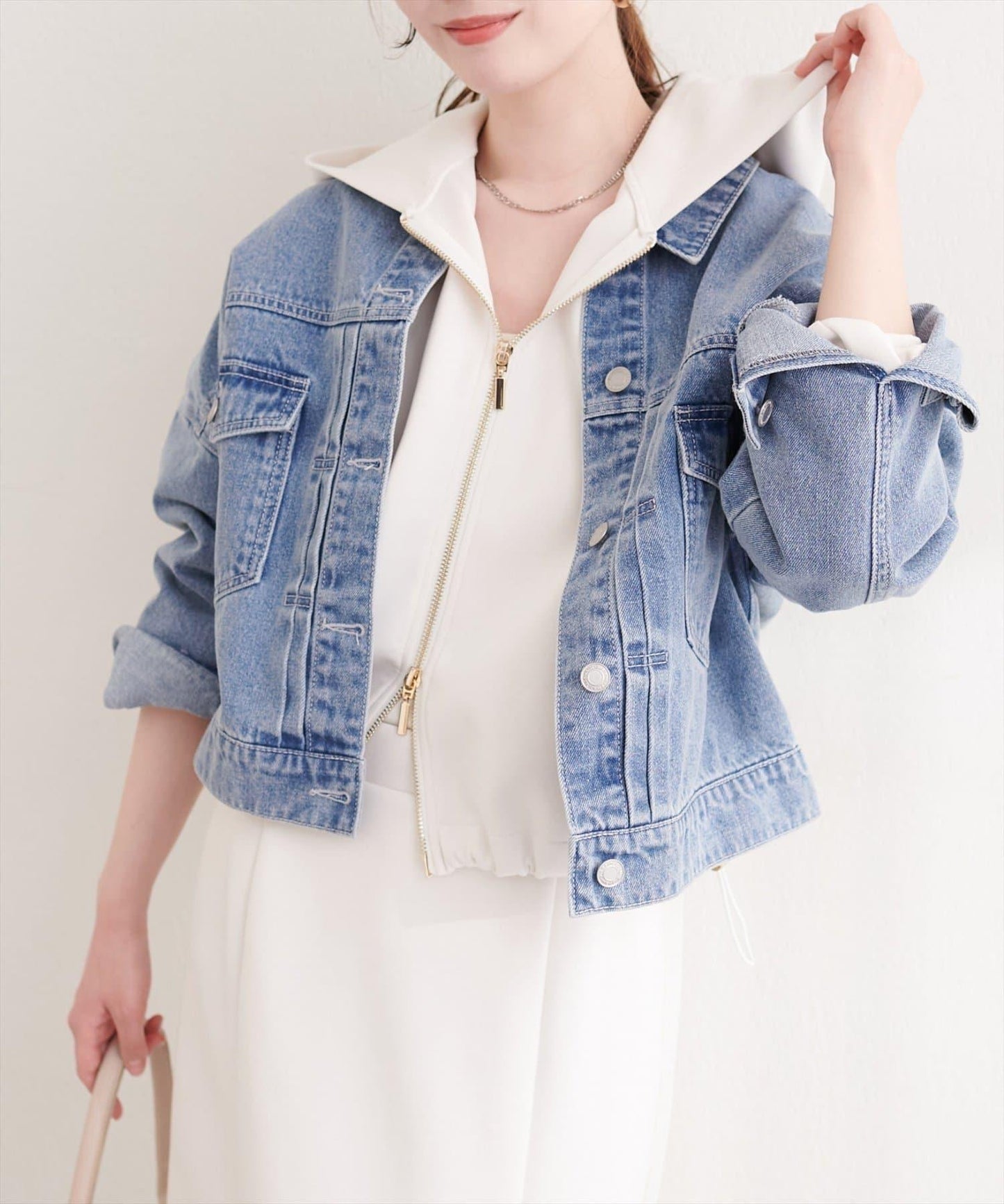 袖レース付きGジャン