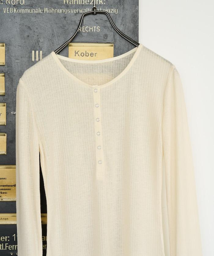 シアーテレコヘンリーネックプルオーバー【限定展開】