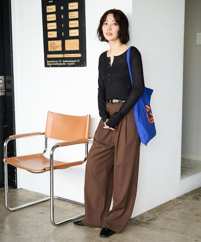 シアーテレコヘンリーネックプルオーバー【限定展開】