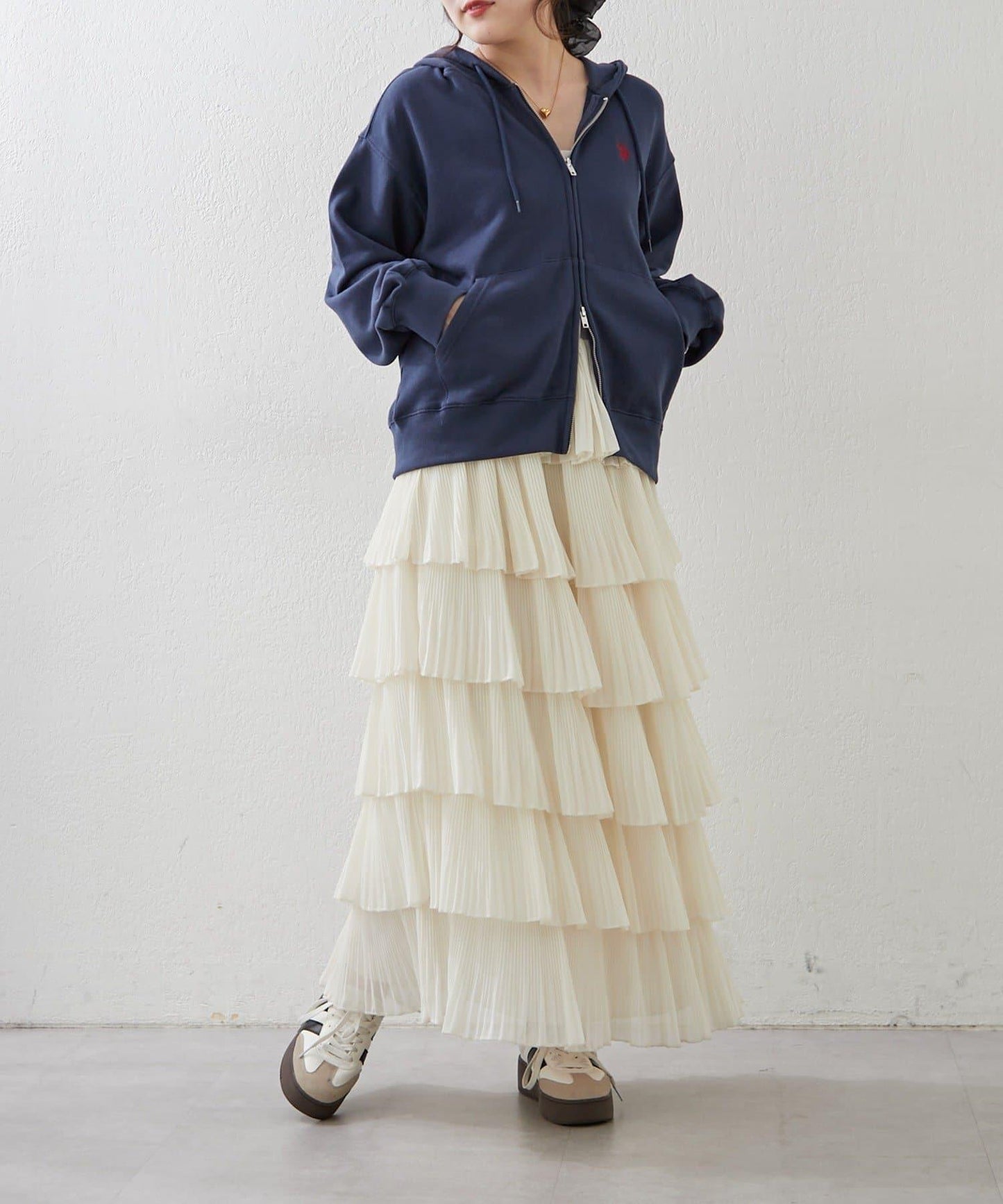 U.S. POLO ASSN. ×RMAF WZIP連帽衛衣