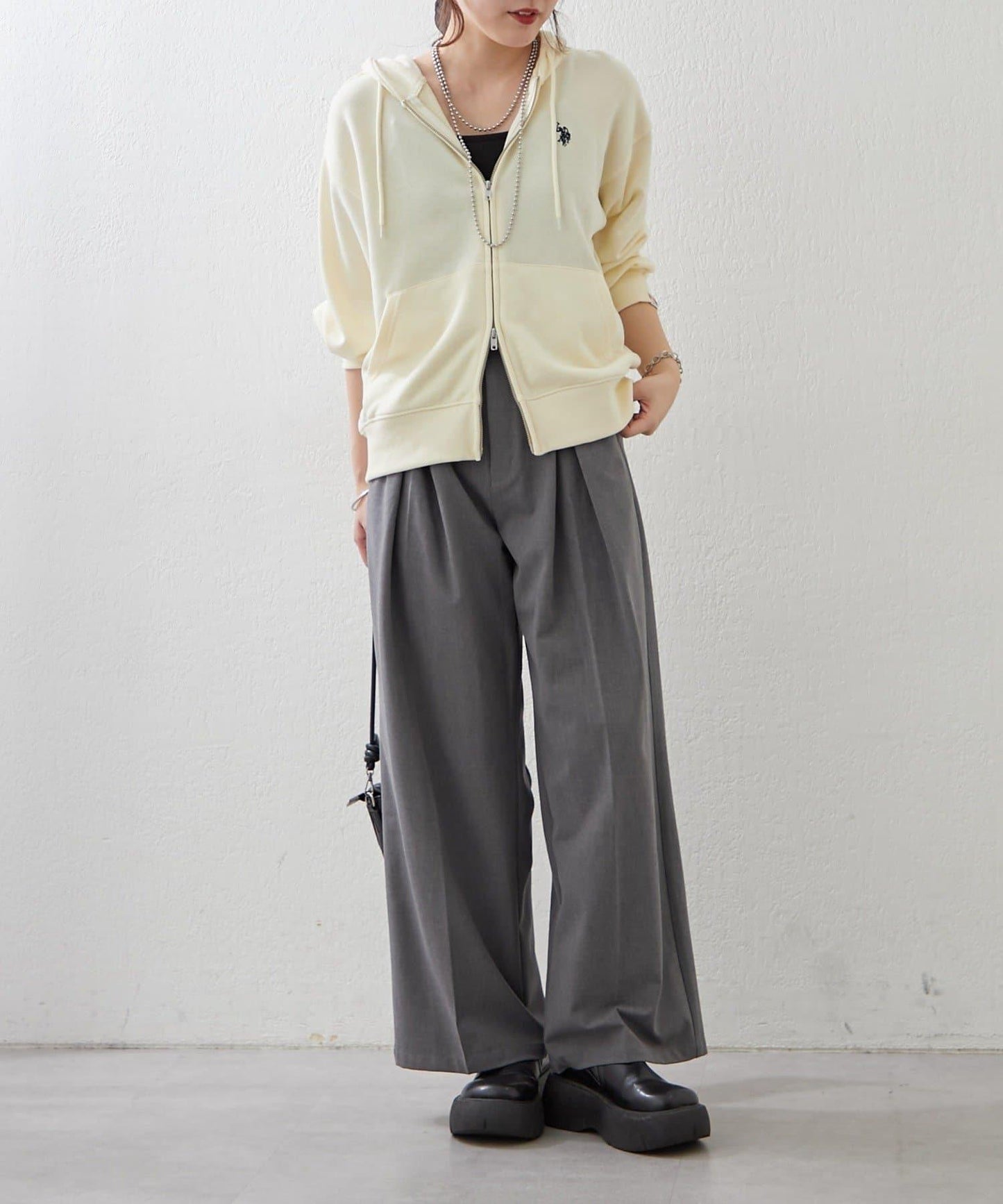 U.S. POLO ASSN. ×RMAF WZIP連帽衛衣