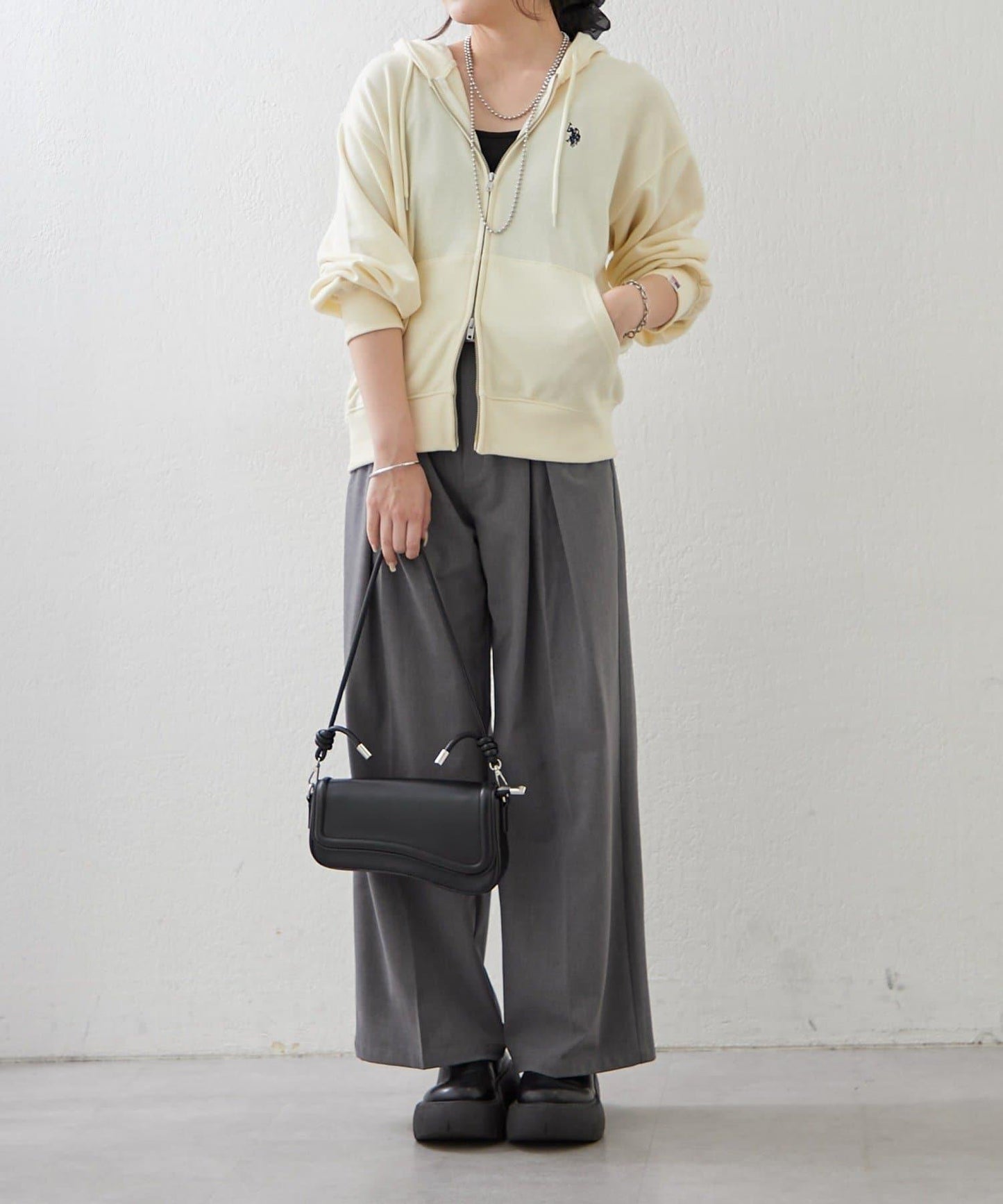 U.S. POLO ASSN. ×RMAF WZIP連帽衛衣