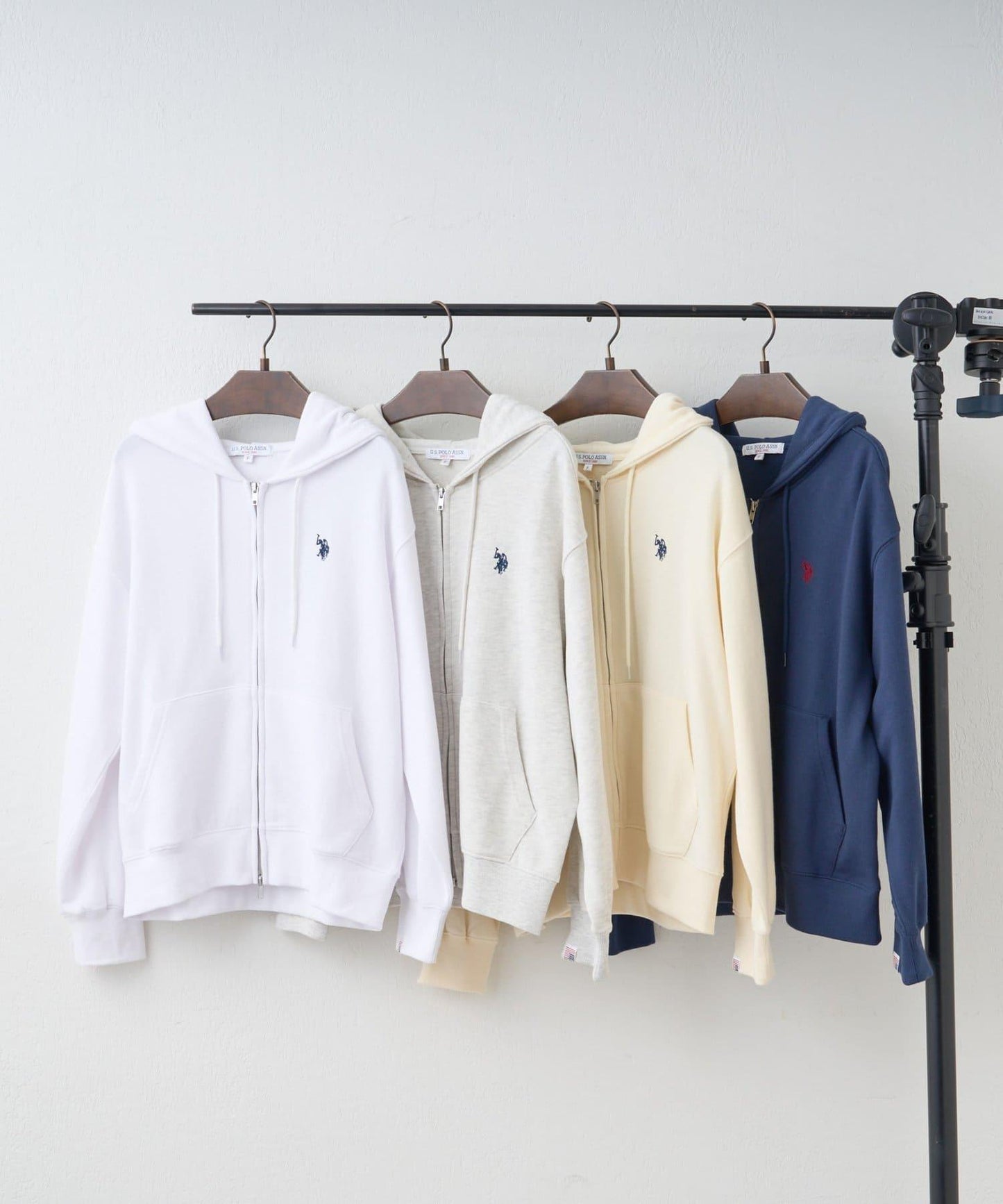 U.S. POLO ASSN. ×RMAF WZIP連帽衛衣