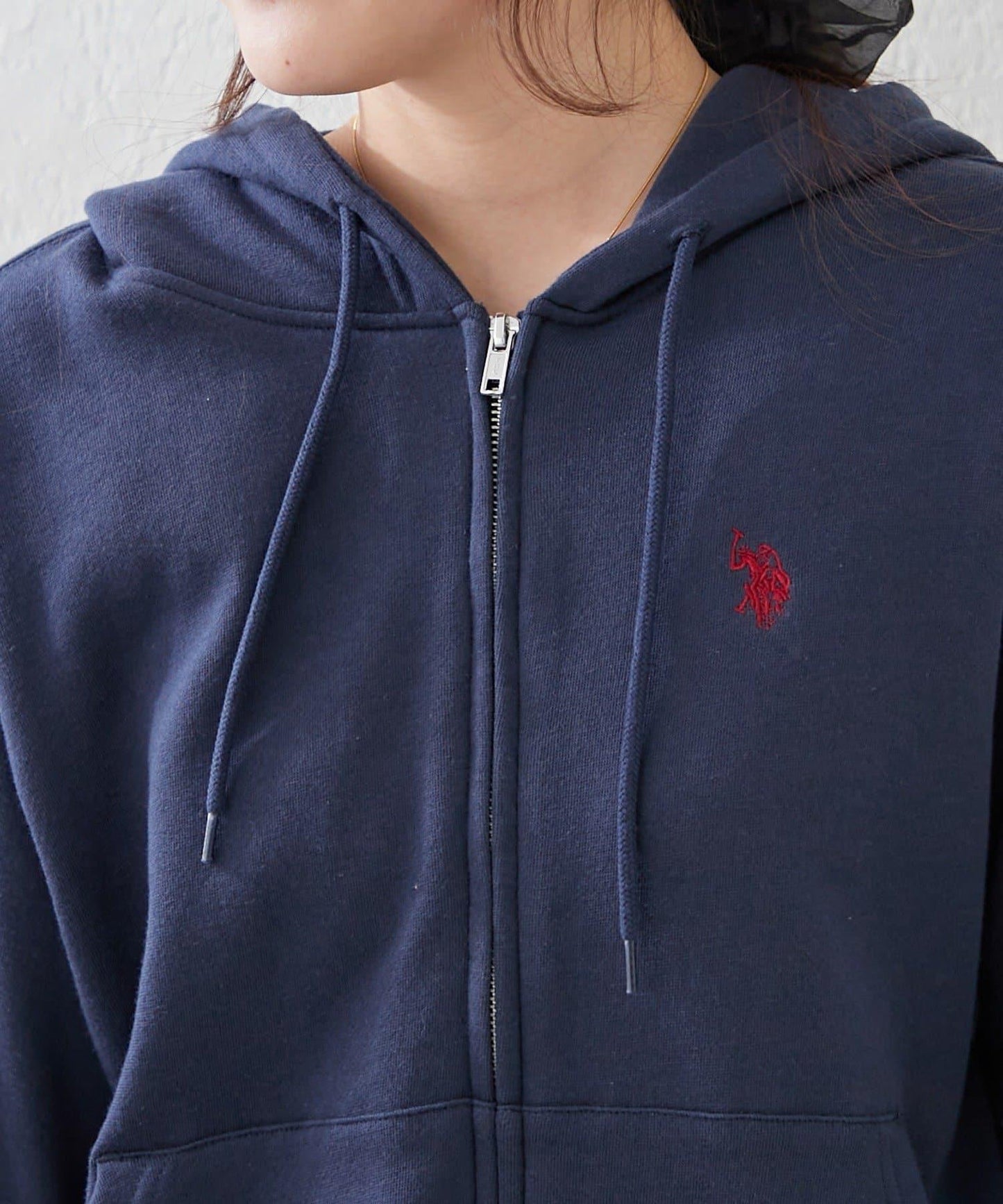 U.S. POLO ASSN. ×RMAF WZIP連帽衛衣