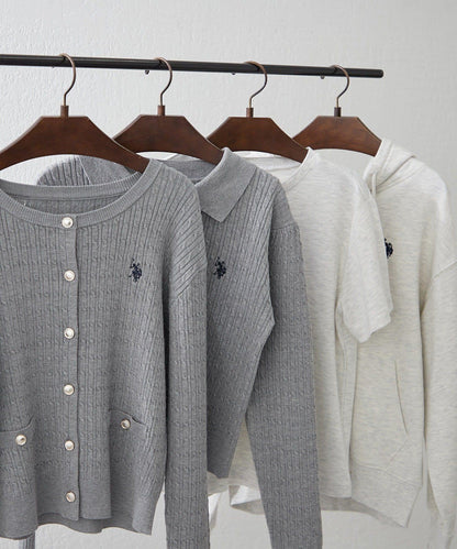 U.S. POLO ASSN. ×RMAF WZIP連帽衛衣