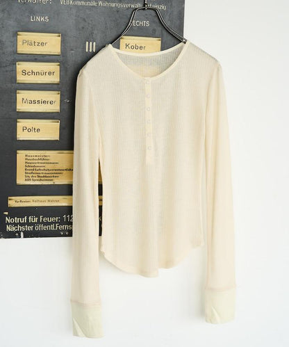 シアーテレコヘンリーネックプルオーバー【限定展開】