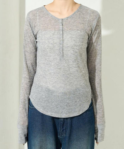 シアーテレコヘンリーネックプルオーバー【限定展開】