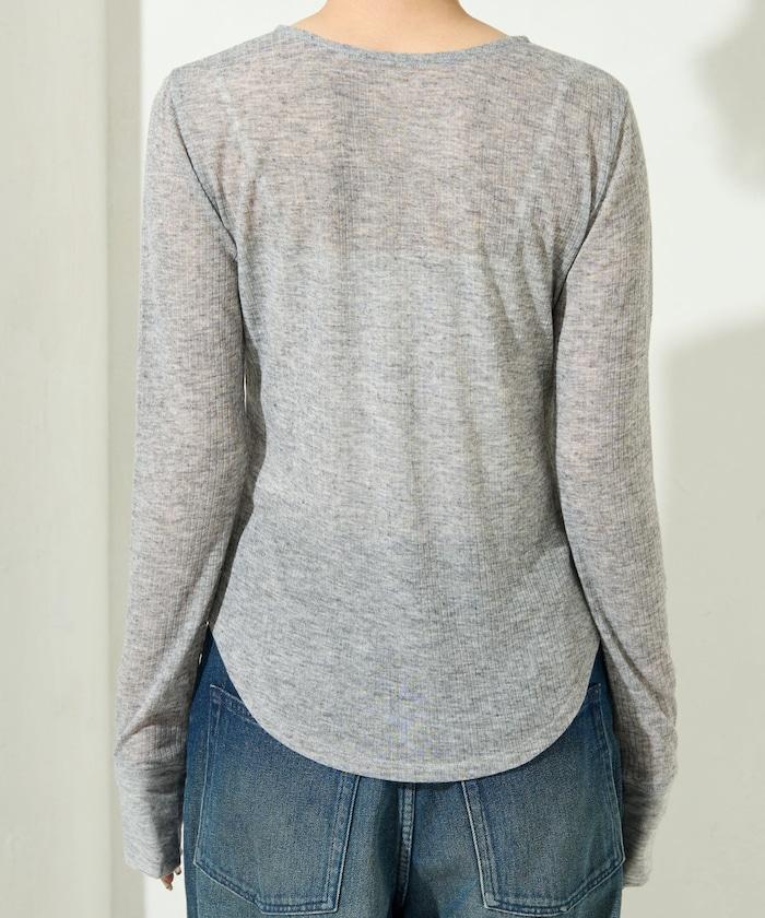 シアーテレコヘンリーネックプルオーバー【限定展開】