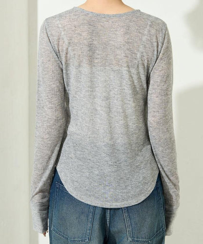 シアーテレコヘンリーネックプルオーバー【限定展開】