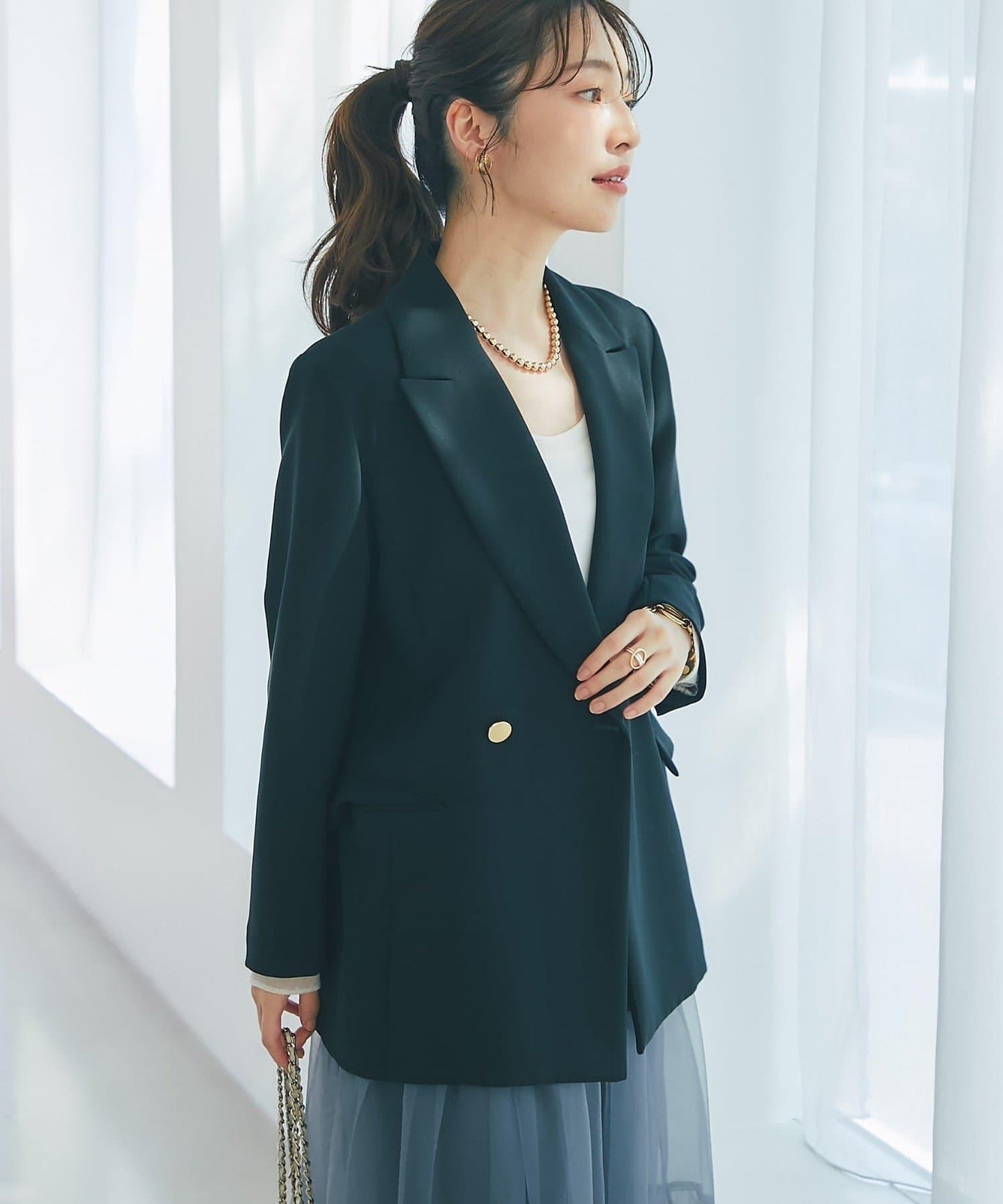 復刻款 金屬紐扣雙排扣 西裝外套 2款