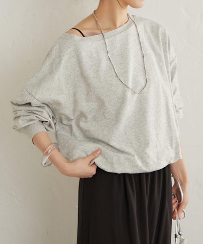 毛圈 氣球廓形 衛衣