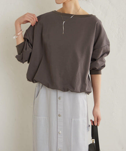 毛圈 氣球廓形 衛衣