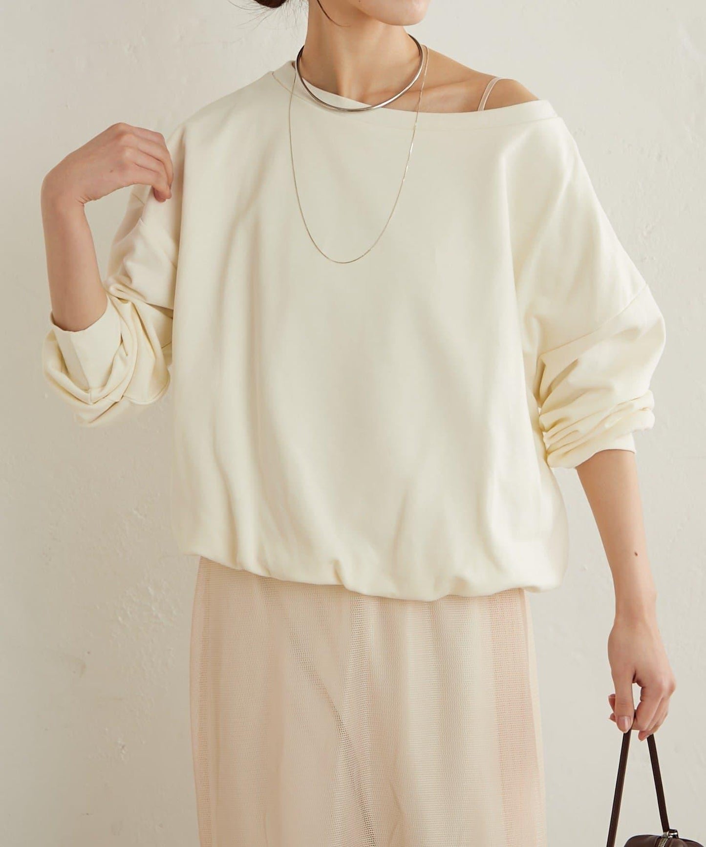 毛圈 氣球廓形 衛衣