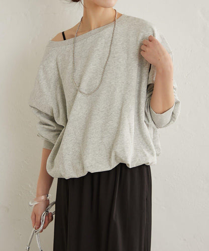 毛圈 氣球廓形 衛衣