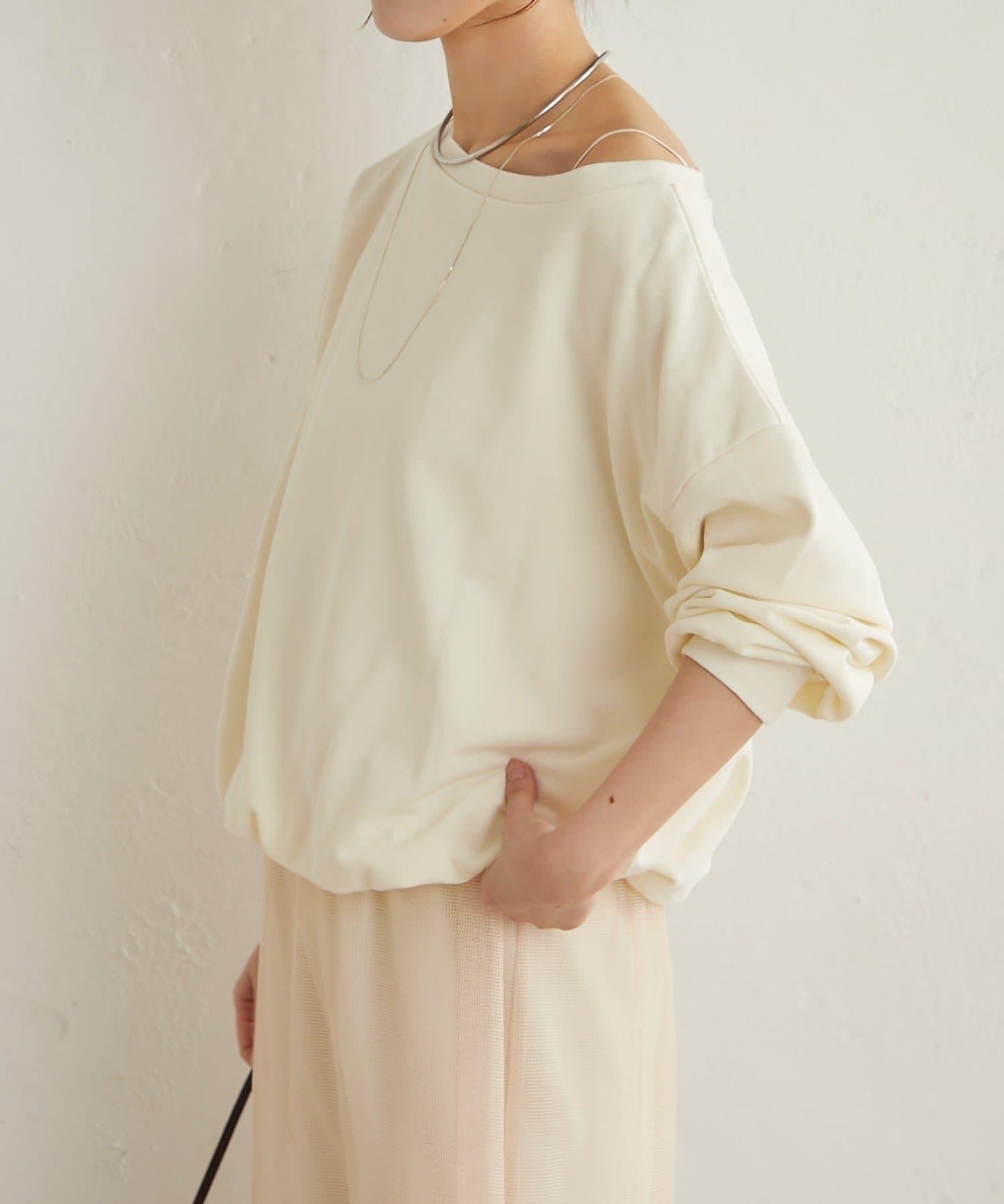 毛圈 氣球廓形 衛衣