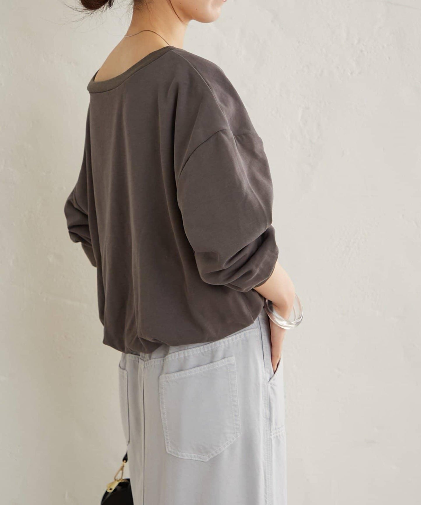 毛圈 氣球廓形 衛衣