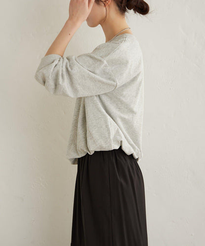 毛圈 氣球廓形 衛衣