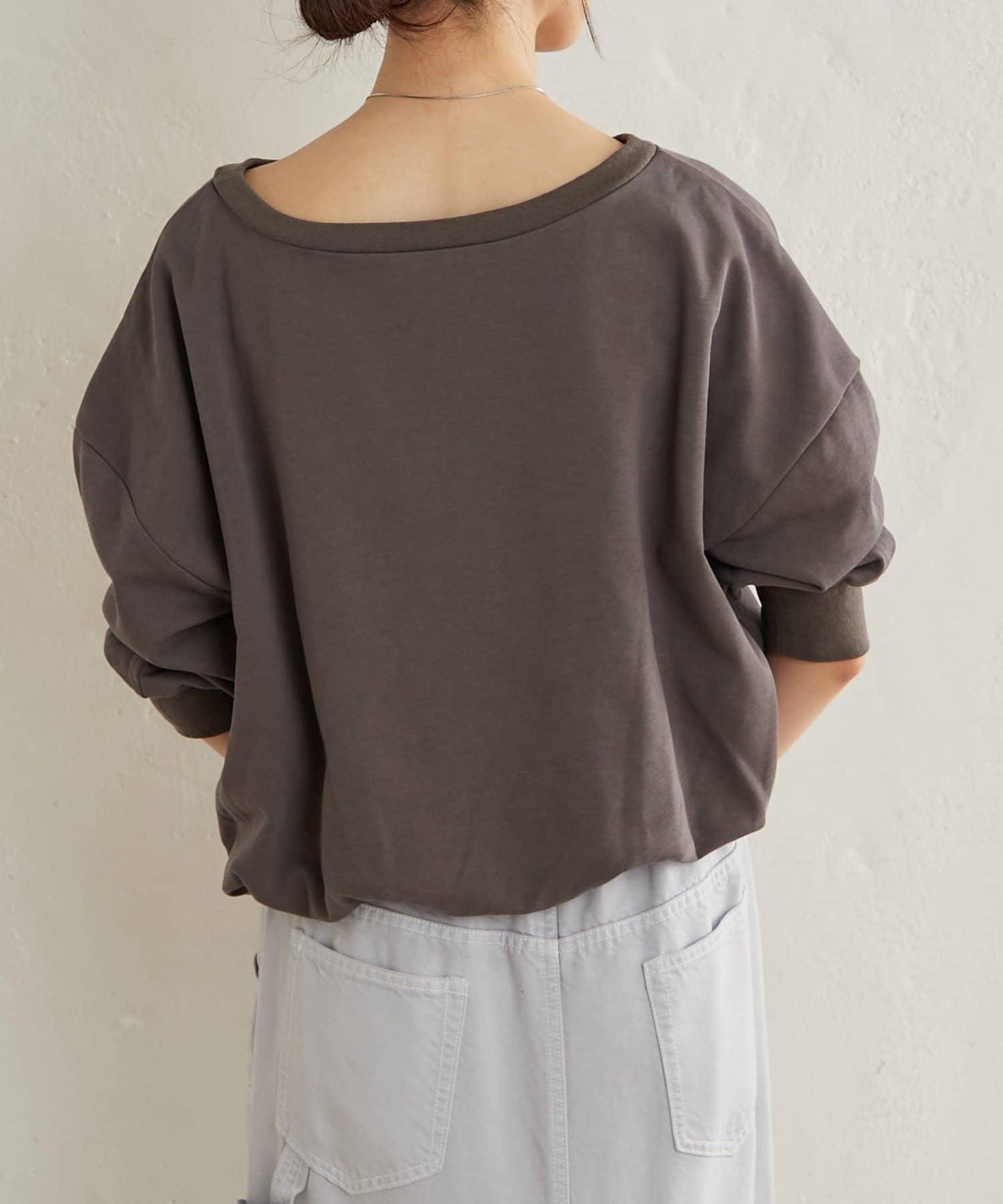 毛圈 氣球廓形 衛衣