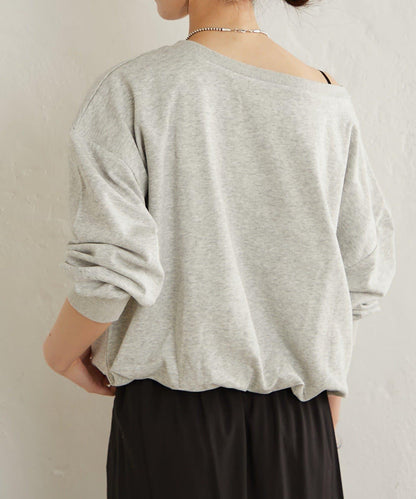 毛圈 氣球廓形 衛衣