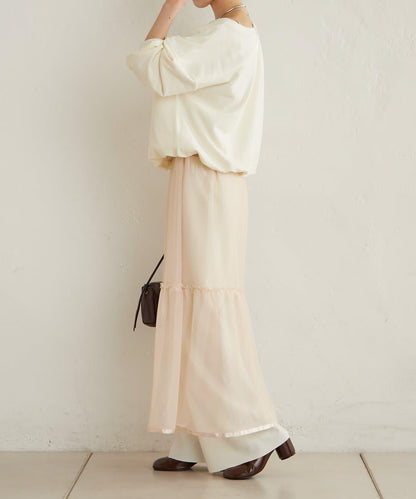 毛圈 氣球廓形 衛衣