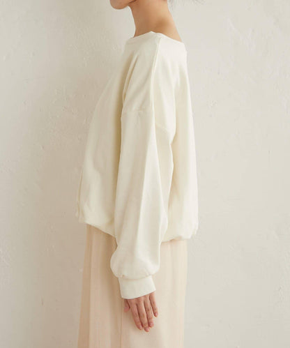 毛圈 氣球廓形 衛衣