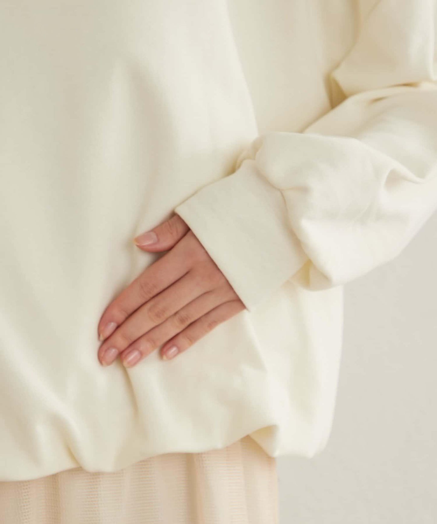 毛圈 氣球廓形 衛衣