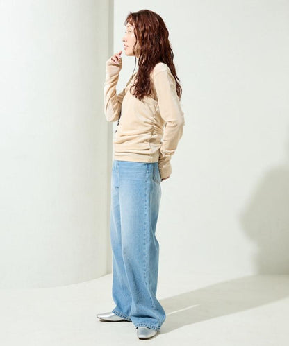 シアーフロッキーホルターネックレイヤード風ロンTEE【限定展開】