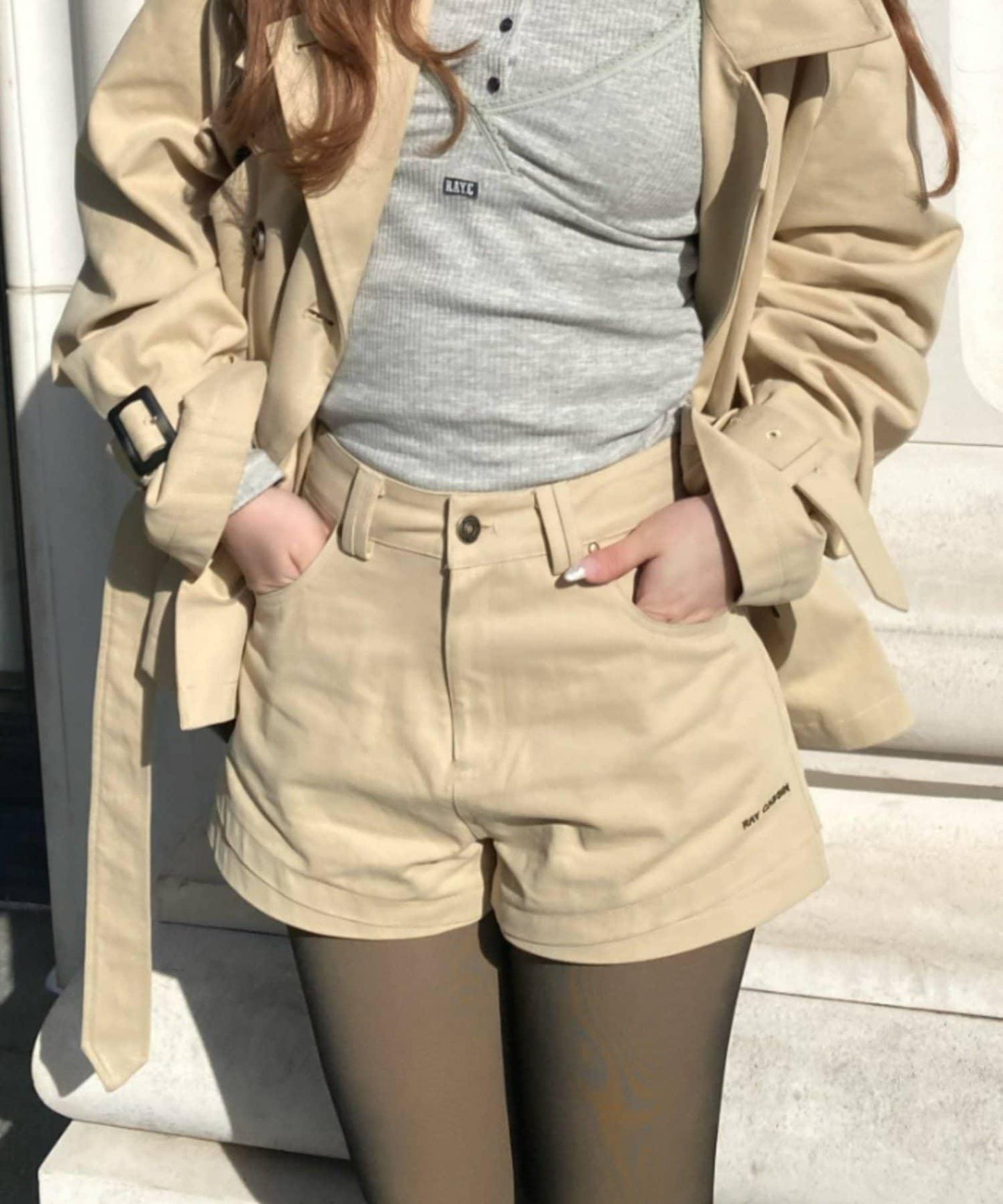 クロミ（庫洛米） 斜紋短褲