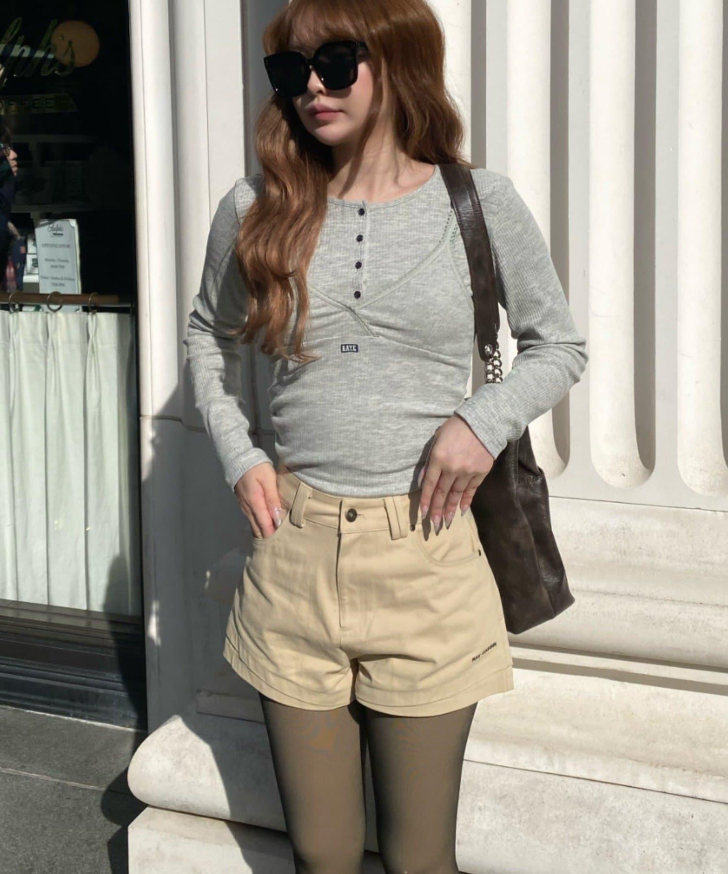 クロミ（庫洛米） 斜紋短褲