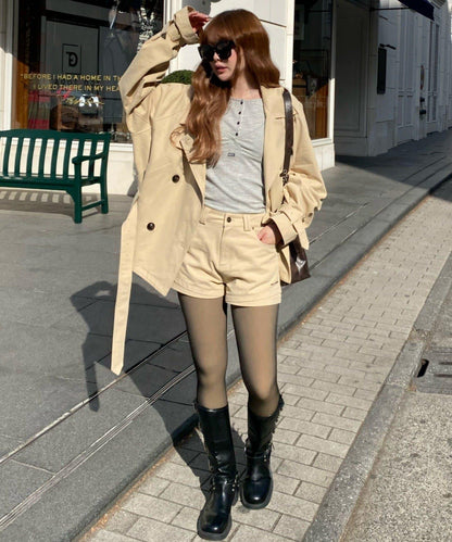 クロミ（庫洛米） 斜紋短褲