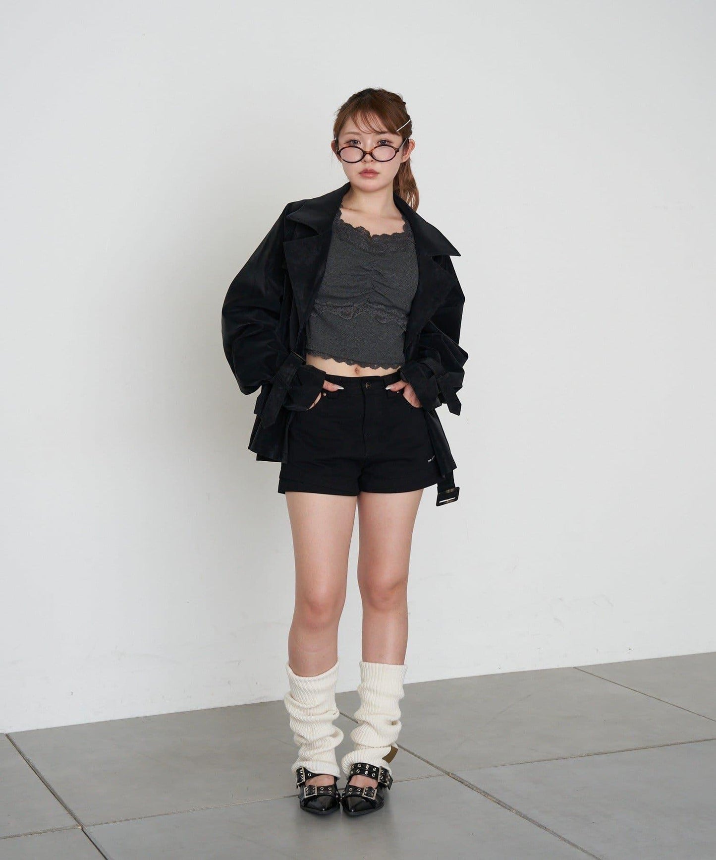 クロミ（庫洛米） 斜紋短褲