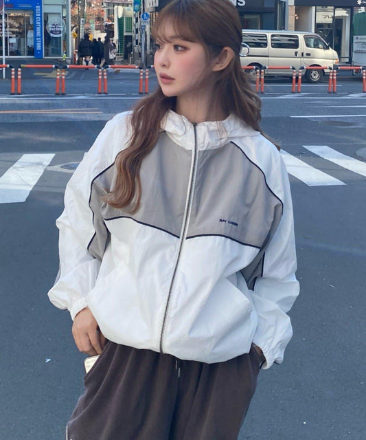 尼龍連帽夾克