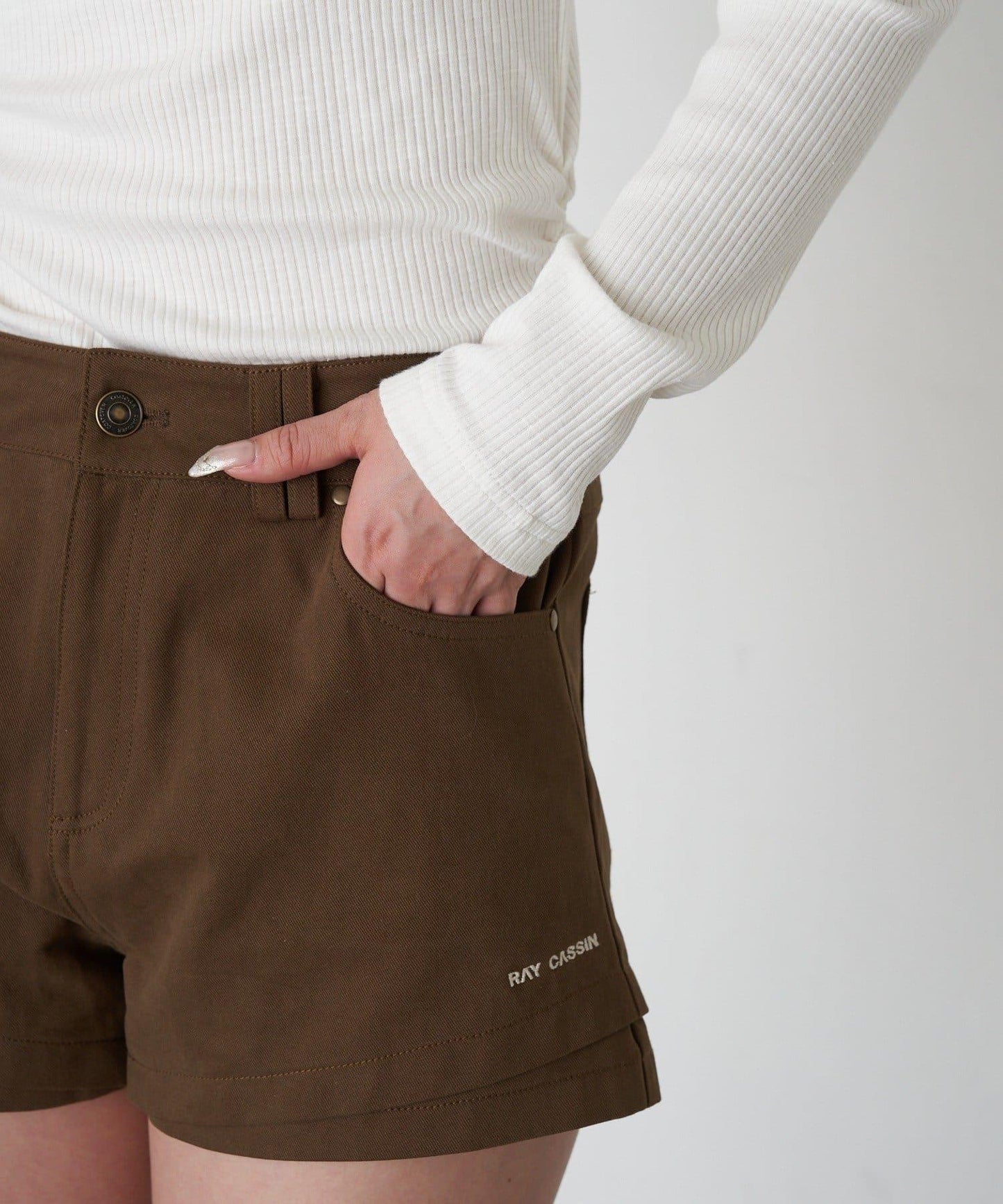 クロミ（庫洛米） 斜紋短褲