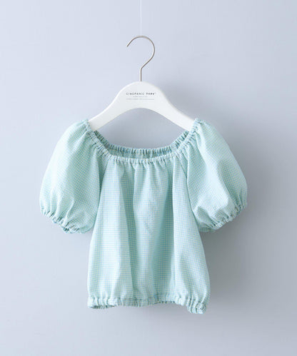 CIAOPANIC TYPY KIDS 泡泡袖短款襯衫