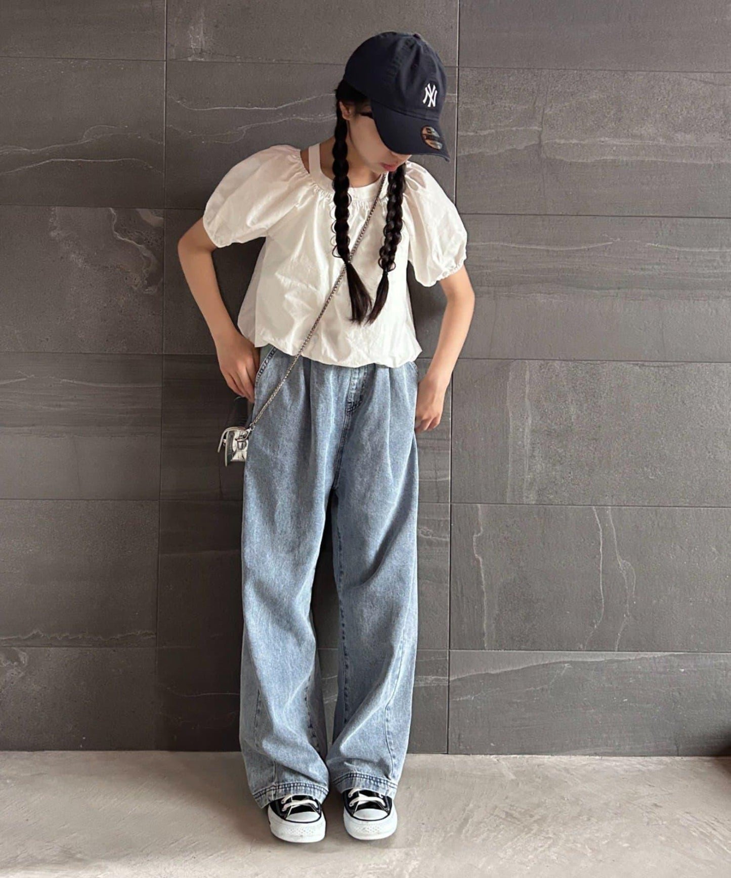 CIAOPANIC TYPY KIDS 泡泡袖短款襯衫