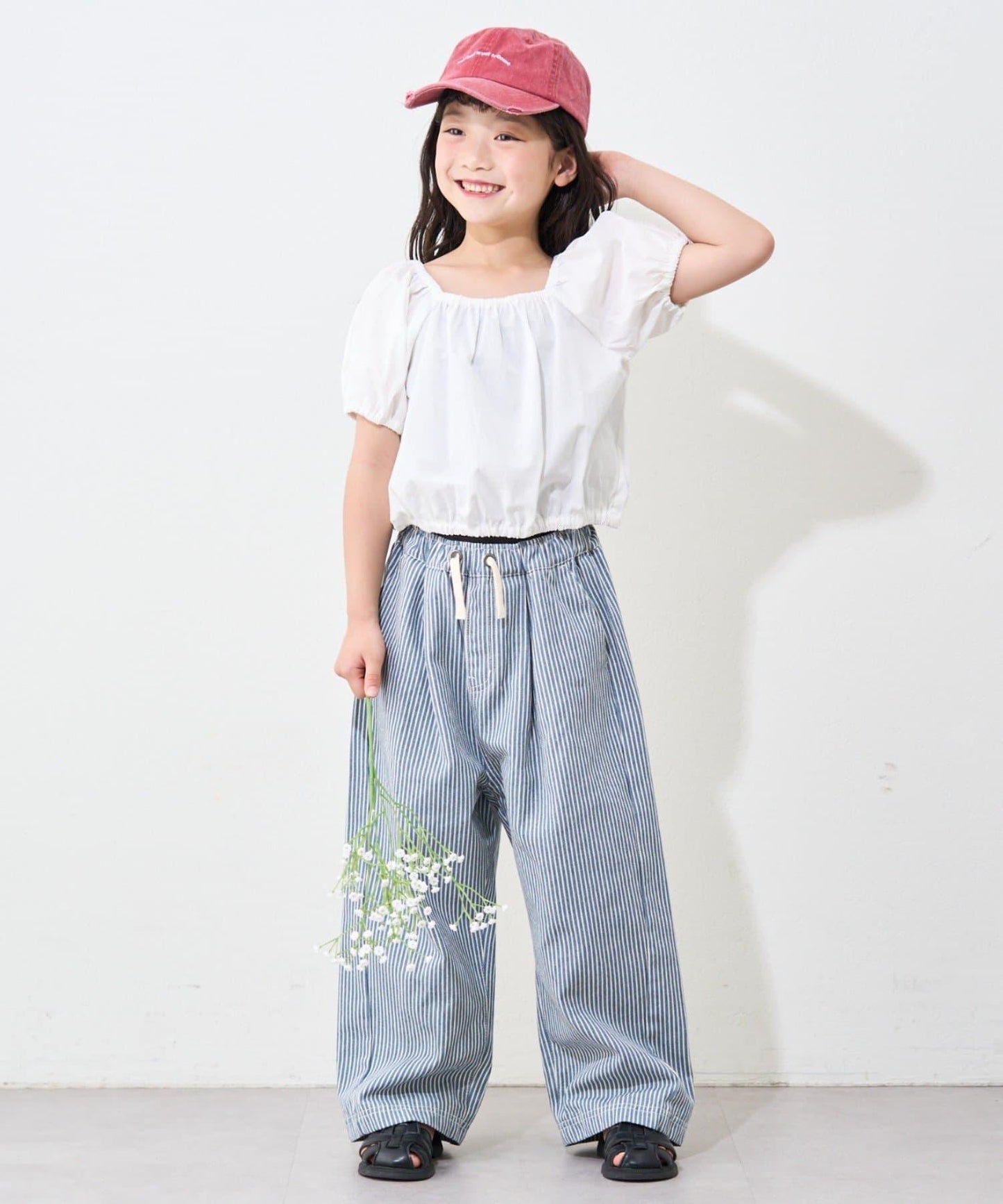 CIAOPANIC TYPY KIDS 泡泡袖短款襯衫