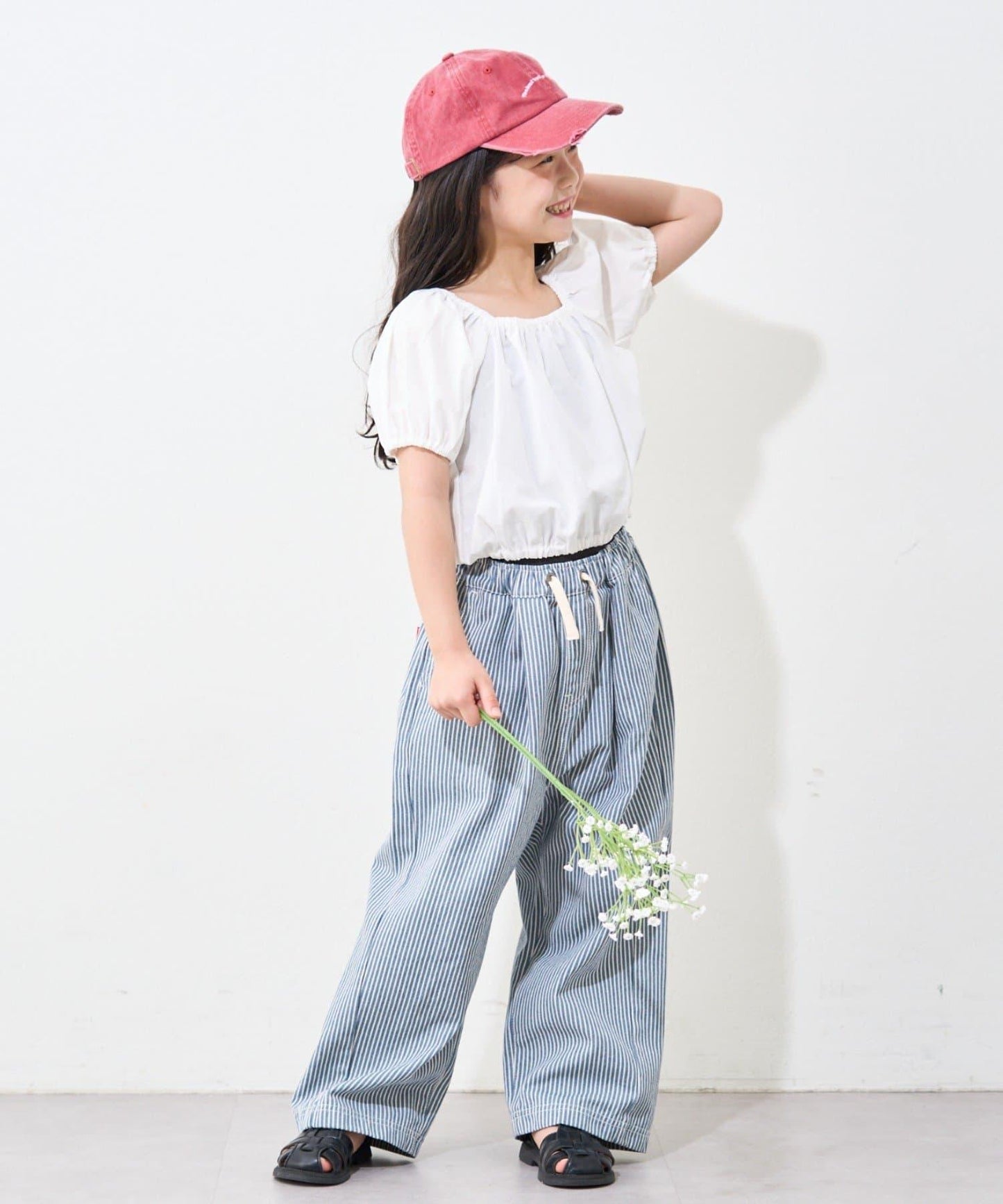 CIAOPANIC TYPY KIDS 泡泡袖短款襯衫