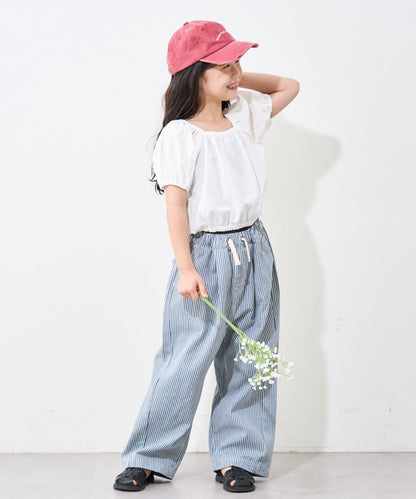 CIAOPANIC TYPY KIDS 泡泡袖短款襯衫