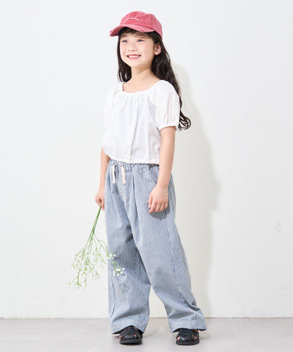 CIAOPANIC TYPY KIDS 泡泡袖短款襯衫