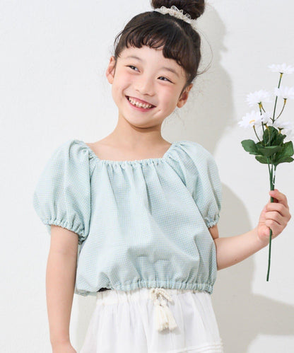 CIAOPANIC TYPY KIDS 泡泡袖短款襯衫