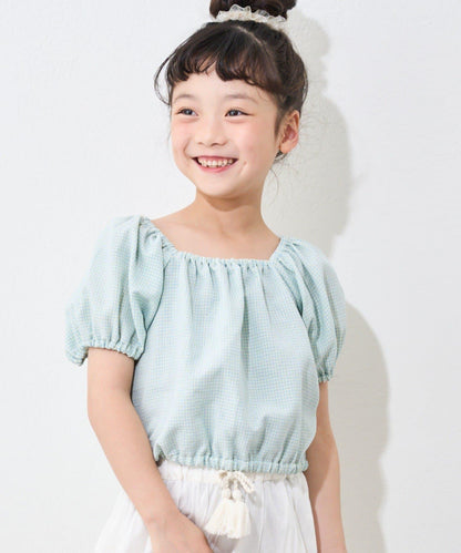 CIAOPANIC TYPY KIDS 泡泡袖短款襯衫