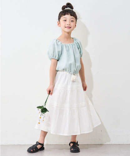 CIAOPANIC TYPY KIDS 泡泡袖短款襯衫